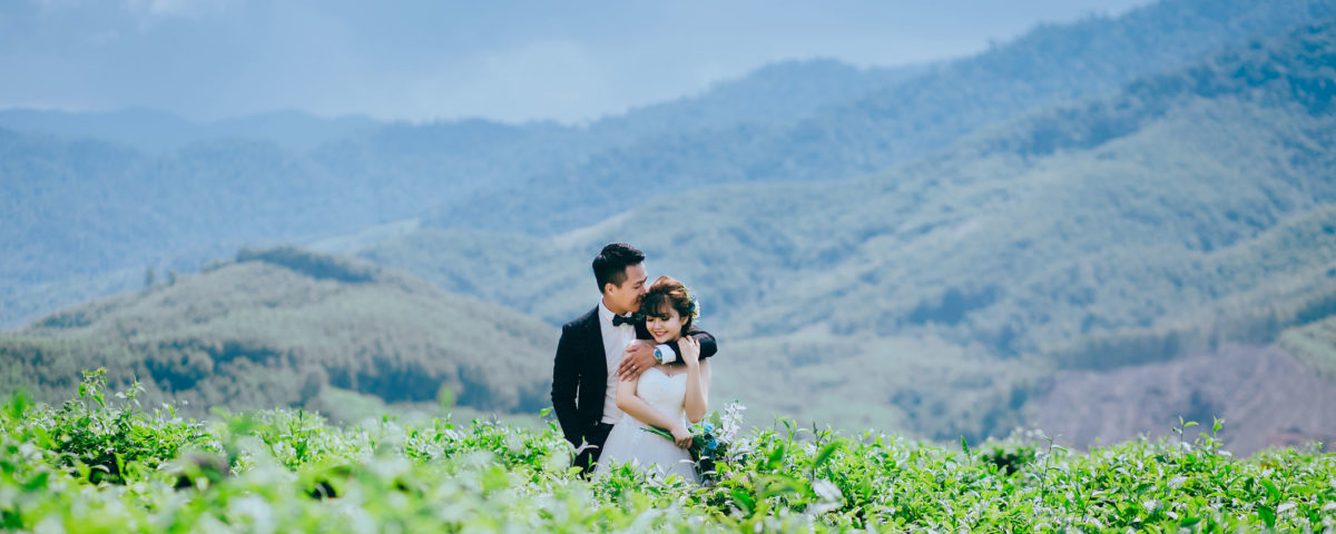 Chụp ảnh cưới đồi chè – Đà Nẵng | Nghĩa – Hạnh