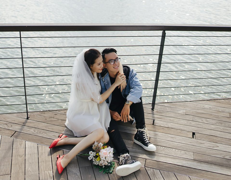Chụp ảnh cưới Đà Nẵng – Đồi chè| Trường – Oanh
